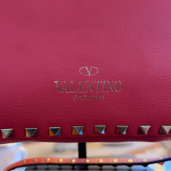 VALENTINO GARAVANI studded pink bag Pristine condition! - Picture 6 of 11